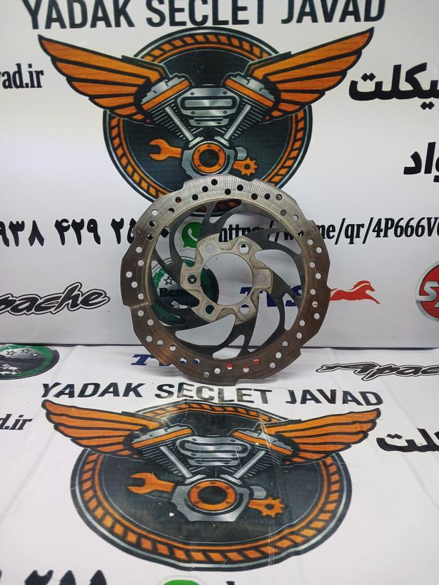 دیسک جلو موتور ار اس ۱۵۰ rs استوک