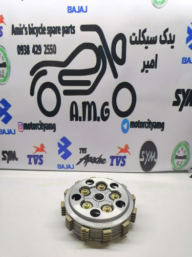 چهار شاخ کلاج کامل دیسک زیر رو به همراه صحفه کلاج بنلی